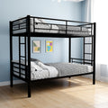 Bunk Bed Twin Over Twin Size With Ladder And High