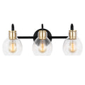 3 Bulb Waterproof Wall Sconce Lighting Bathroom