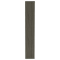 Weathered Grey 10 Shelf Open Back Bookcase