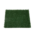 2PCS Realistic Artificial Grass Rug for Pet Potty green-polyethylene