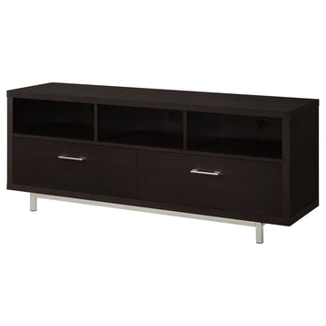 Cappuccino 60 inch Drawer Storage Tv Console