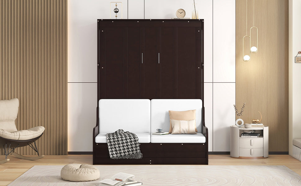 Queen Size Murphy Bed Wall Bed With