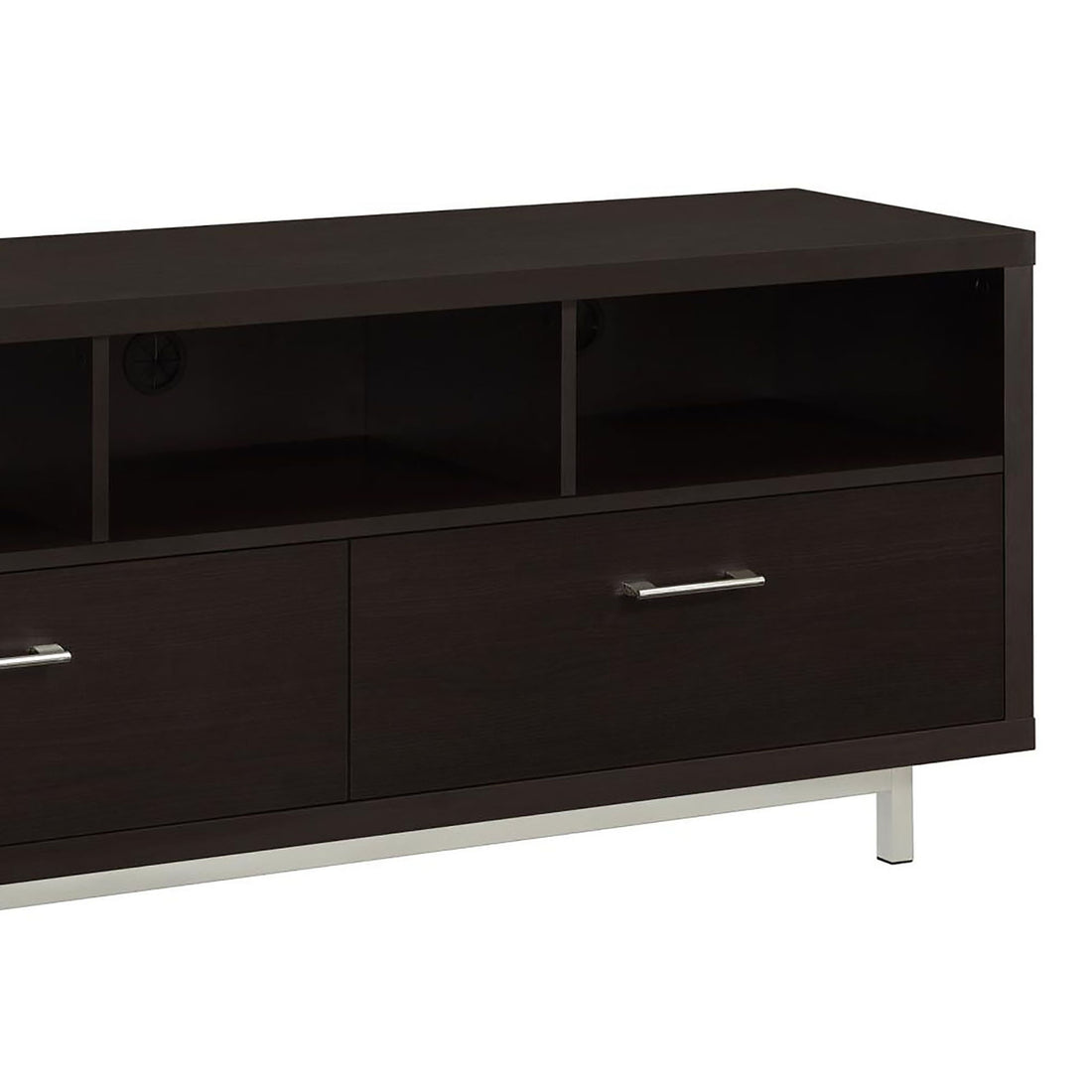 Cappuccino 60 inch Drawer Storage Tv Console