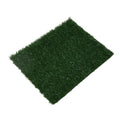 2PCS Realistic Artificial Grass Rug for Pet Potty green-polyethylene