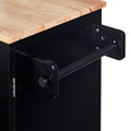 K&K Rolling Kitchen Island with Storage, Kitchen Cart