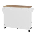 K&K Rolling Kitchen Island with Storage, Kitchen Cart