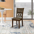 Beautiful Transitional Dining Chairs Walnut, Warm Gray warm grey-gray-dining