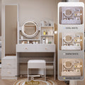 Full Body Mirror Cabinet Round Mirror Led Vanity