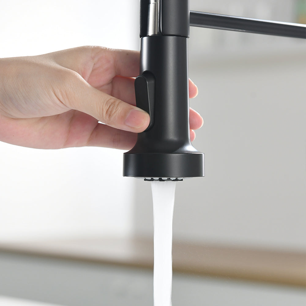 Touchless Kitchen Faucet,Hands Free Automatic Smart black and