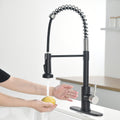 Touchless Kitchen Faucet,Hands Free Automatic Smart black and