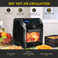 Homcom 12 Qt Air Fry Oven, 8 In 1 Countertop Oven