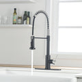 Touchless Kitchen Faucet,Hands Free Automatic Smart black and