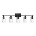 5 Light Bathroom Lighting Fixtures Over Mirror 40