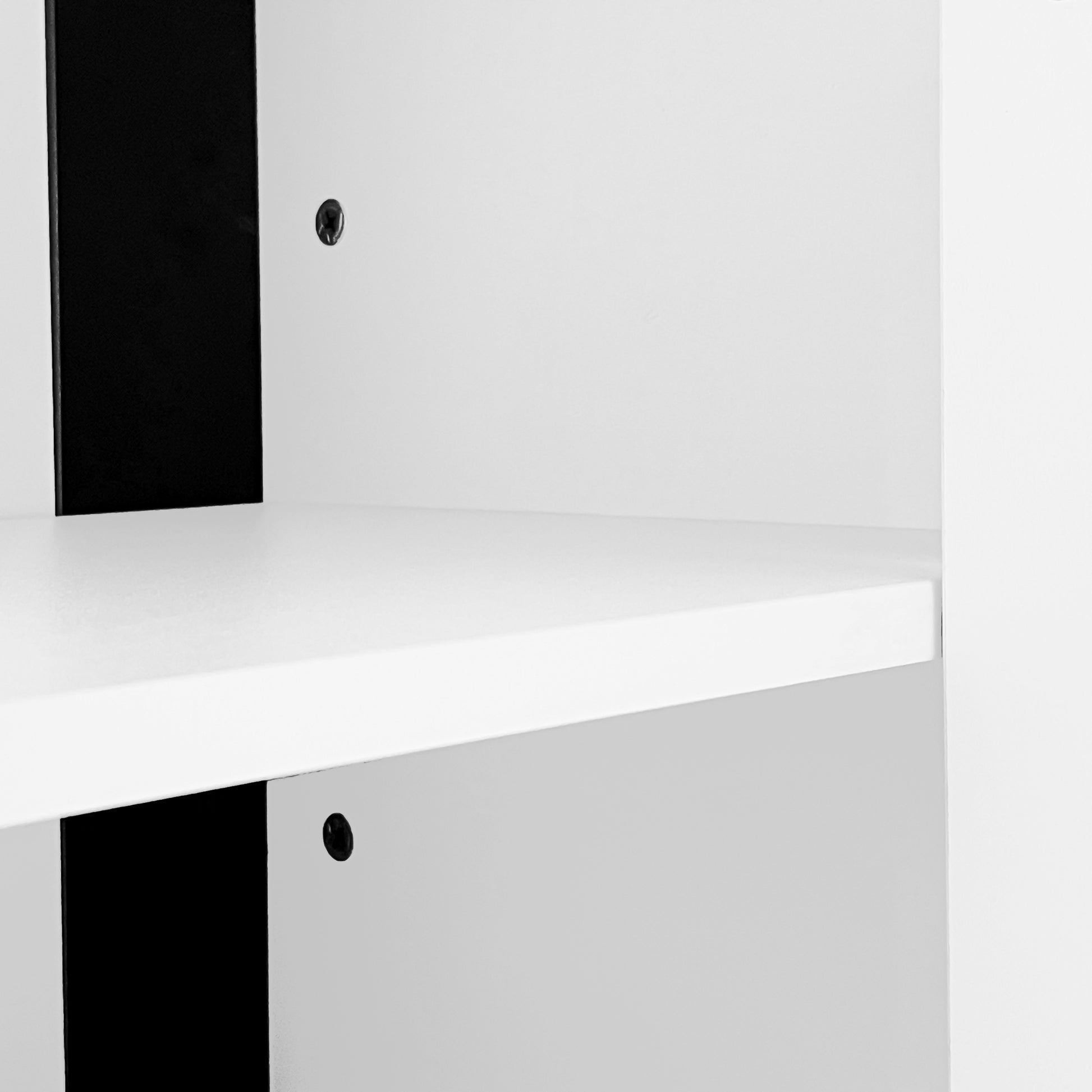 ON TREND Modern TV Stand with 34.2" Non heating white-primary living space-70-79 inches-70-79