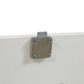 Classic Wall Mounted Styling Station with Drawer and white-particle board