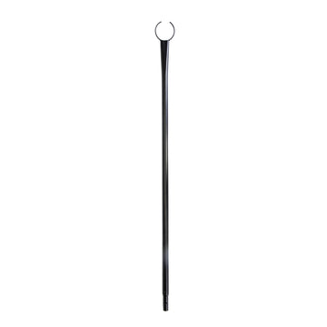 Set of 6 RC String Light Pole, 9 FT Lighting Stand black-metal