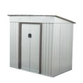 4 x 6 Ft Outdoor Storage Shed, Patio Steel Metal