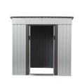 4 x 6 Ft Outdoor Storage Shed, Patio Steel Metal