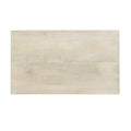 Modern White Washed Solid Wood Coffee Table