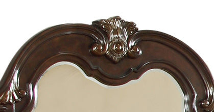 Roma Mirror Dark Walnut