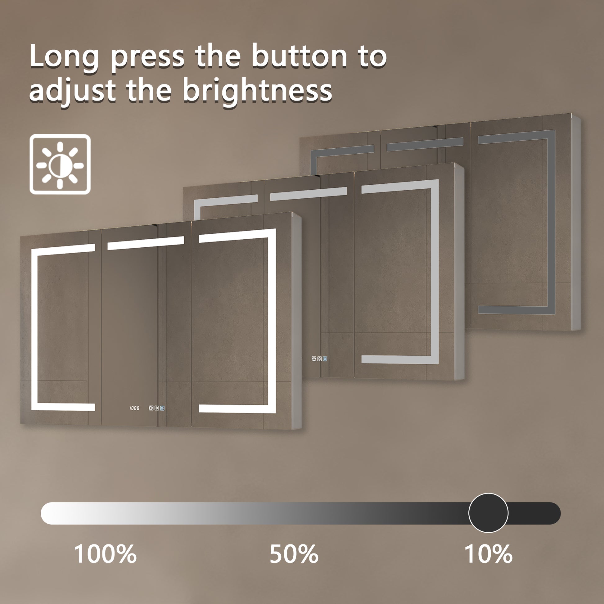 Multi Functional Smart Led Medicine Cabinet