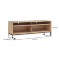 60 Inch Modern Tv Media Entertainment Console, 4