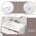 30'' Wall Mounted Bathroom Vanity with Resin 2-white-stain resistant-bathroom-wall