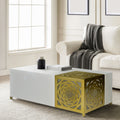 48 Inch Rectangular Modern Coffee Table with