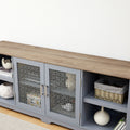 Modern Farmhouse Tv Media Stand, Large Home -