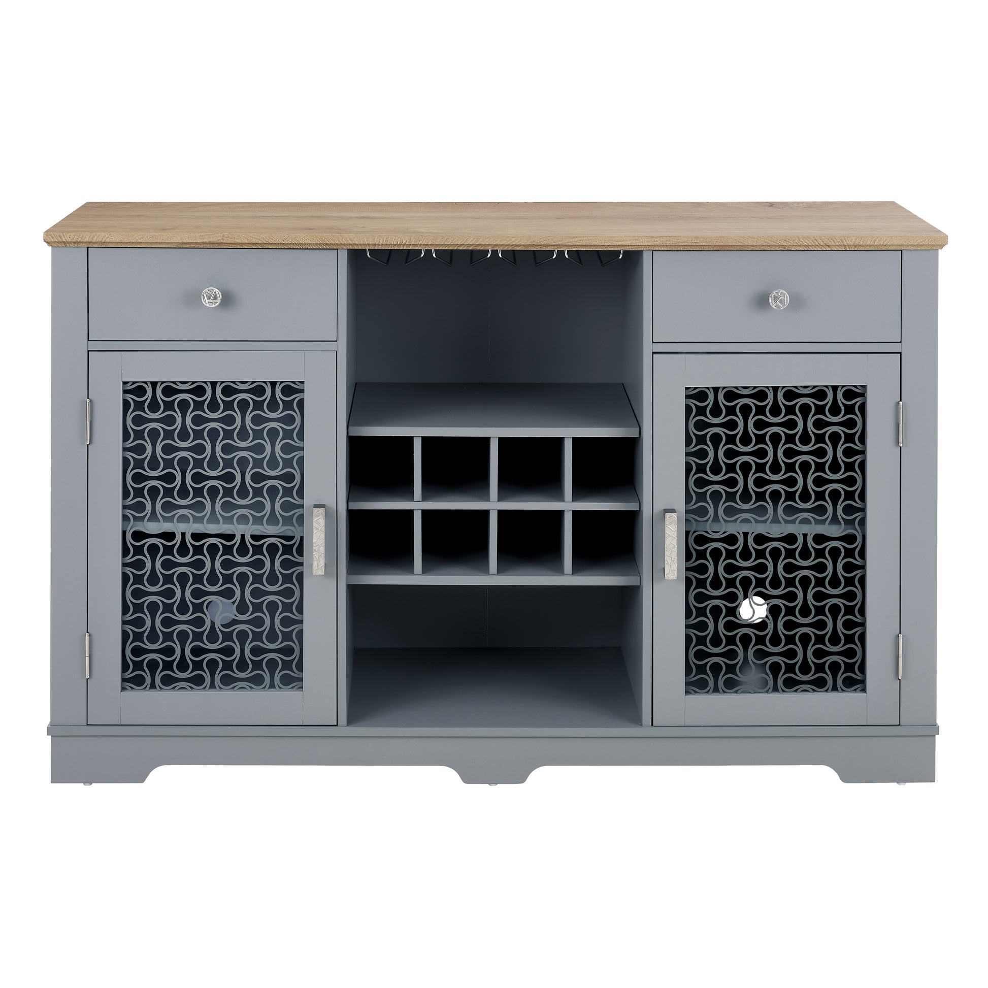 Modern Farmhouse Buffet Cabinet, Sideboard With 2