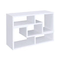 Convertible Tv Console And Bookcase in White