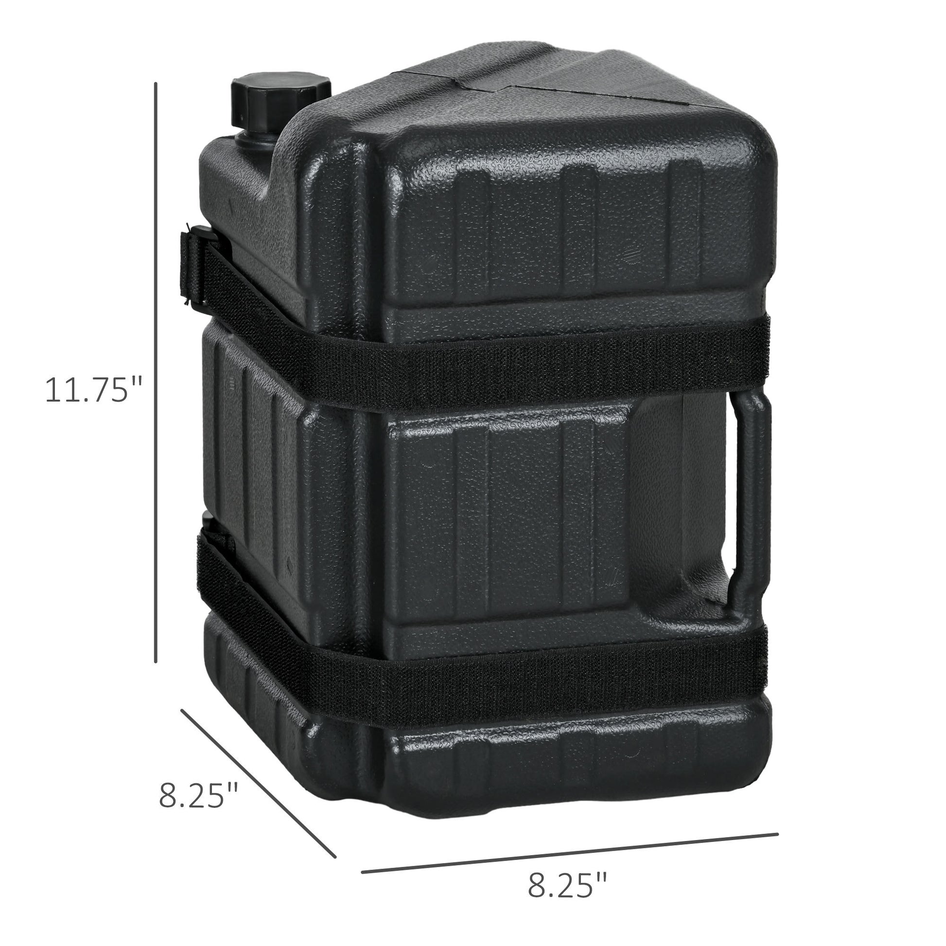 Outsunny Canopy Weights Set of 4, Hdpe Water or