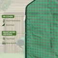 Outsunny 1 Piece Walk in Greenhouse Replacement Cover green-polyethylene