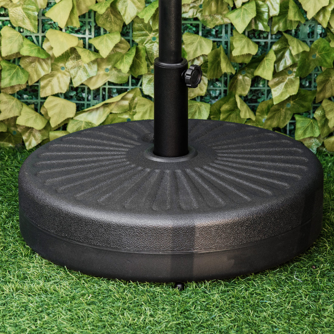 Outsunny Fillable Patio Umbrella Base Stand,