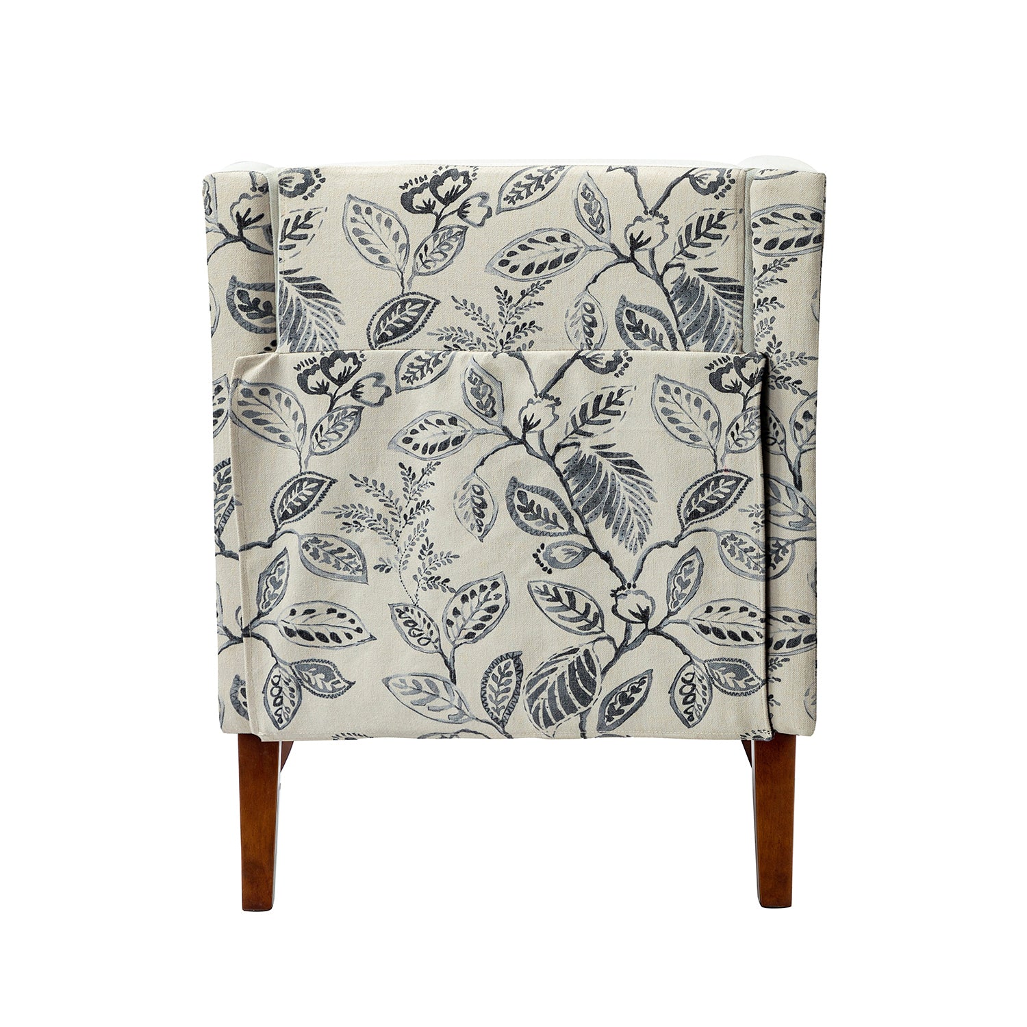 Akim Armchair LEF beige leaf-mid-century modern-foam-polyester