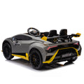 Lamborghini Huracan Sto 24V Kids Electric Ride On gray-polypropylene