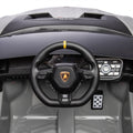 Lamborghini Huracan Sto 24V Kids Electric Ride On gray-polypropylene