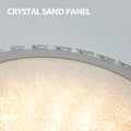 Embedded Crystal Chandelier