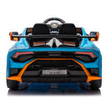 Lamborghini Huracan Sto 24V Kids Electric Ride On blue-polypropylene