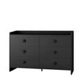 Chest Of Drawers Black Dresser6 Drawer Chest With