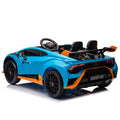 Lamborghini Huracan Sto 24V Kids Electric Ride On blue-polypropylene