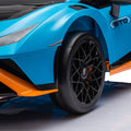 Lamborghini Huracan Sto 24V Kids Electric Ride On blue-polypropylene