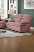 Luxurious Velvet Blush Pink Color 2 Seater Manual pink-velvet-primary living