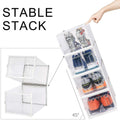 Storage Shoe Box Foldable Clear Sneaker Display