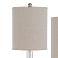 Table Lamp with Resin Ball Accent, Set of 2,