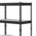 4 Tier Bookshelf with Mdf Adjustable Shelves,