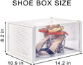 Storage Shoe Box Foldable Clear Sneaker Display