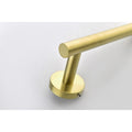 3 Piece Bathroom Hardware Set brushed gold-stainless steel