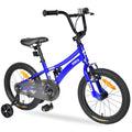 Kids Bike,16 Inch Kids' Bicycle with Training cycling-blue-garden & outdoor-steel