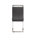 Modern Dining Chairs,Pu Faux Leather High Back -